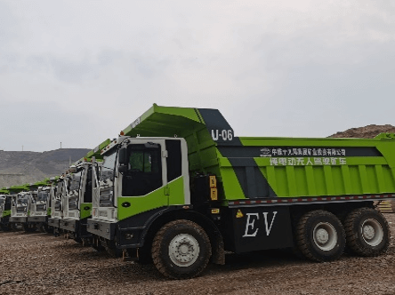 All-Electric Steer-by-Wire Wide-Body Mining Truck (2021)