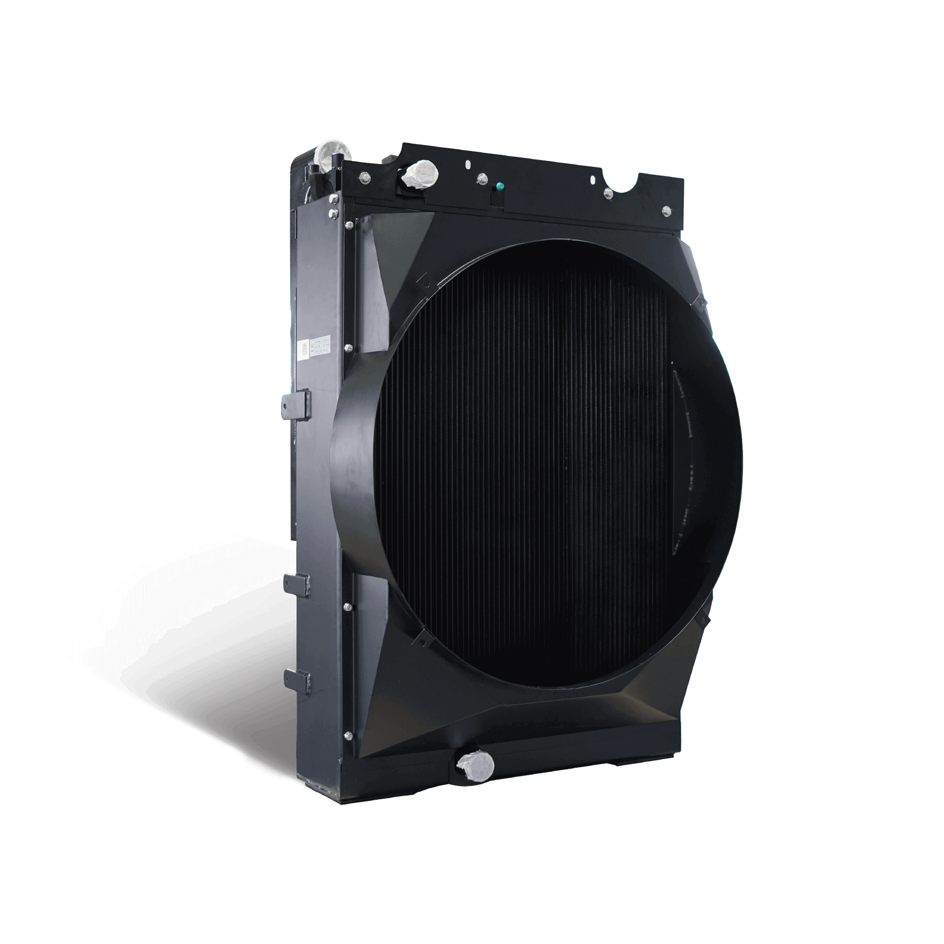 Crawler crane radiator